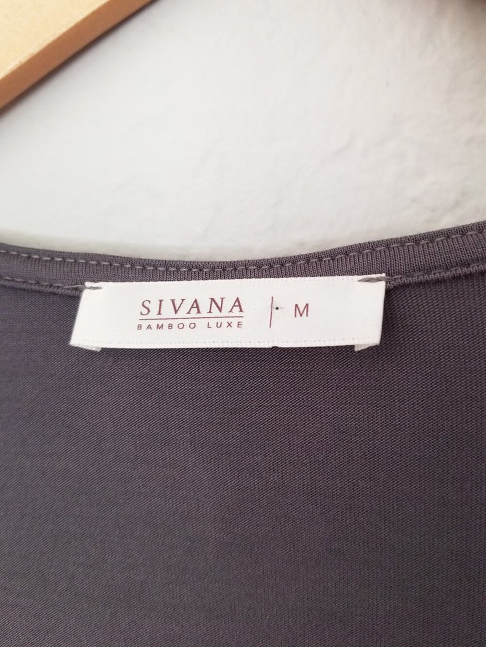 Sivana Bamboo Yoga Wrap Cardigan Size M Grey Gray $118 USA Soft Stretch Slits - Picture 9 of 15